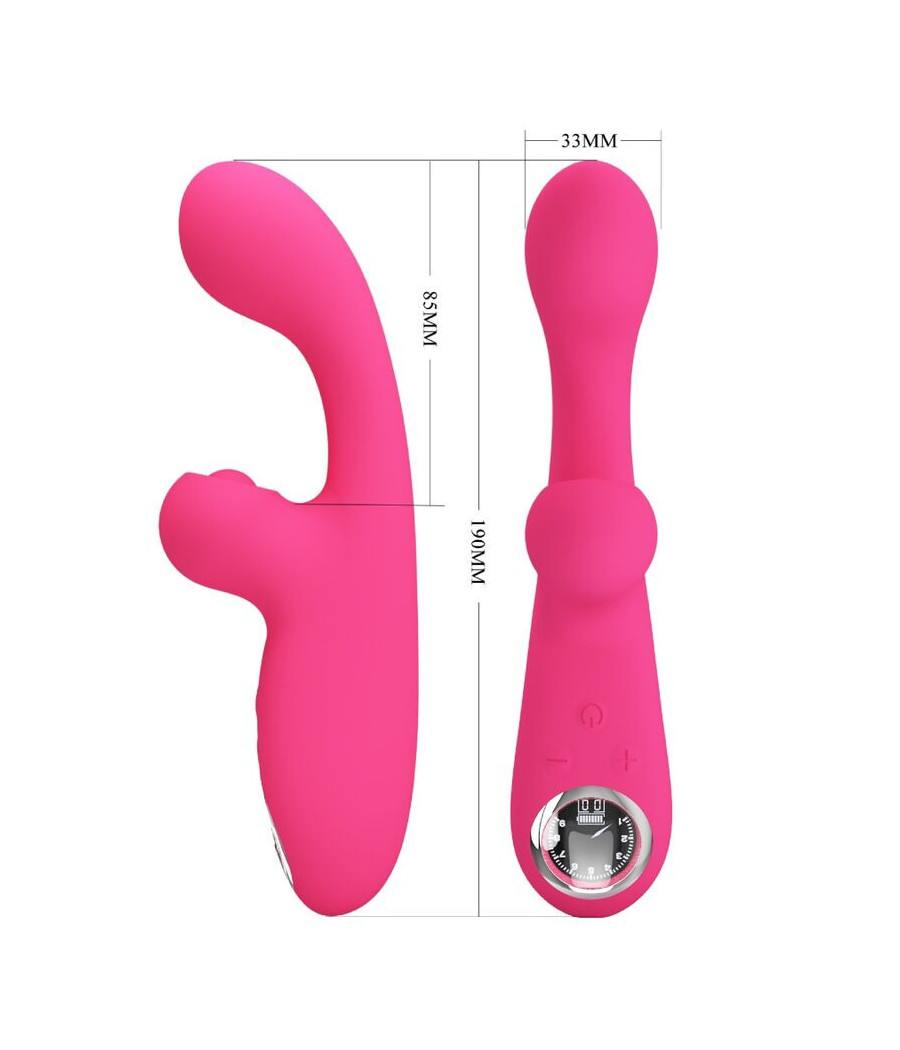 PRETTY LOVE - SKYLAR VIBRATORE STIMOLATORE ROSA