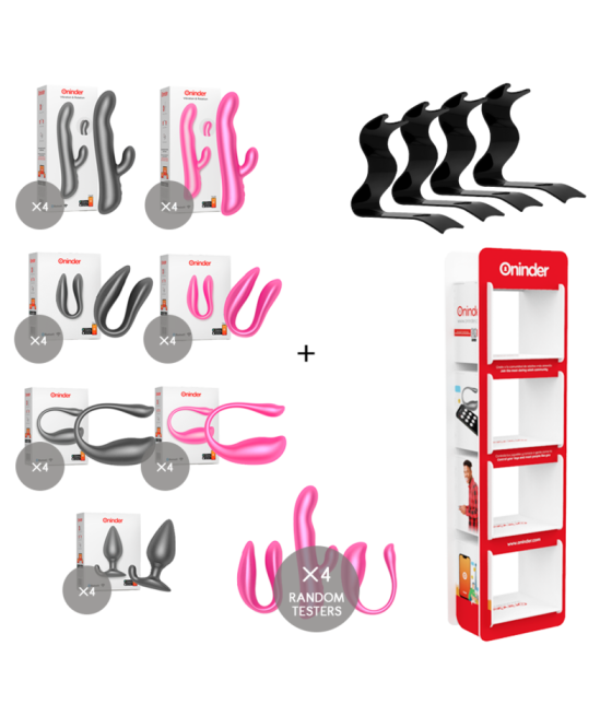 ONINDER SUPER PACK con espositore per locali