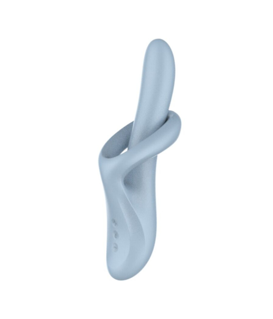 SATISFYER - HEAT FLEX 4 VIBRATORE EFFETTO CALORE 12 VIBRAZIONI BLU
