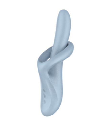 SATISFYER - HEAT FLEX 4 VIBRATORE EFFETTO CALORE 12 VIBRAZIONI BLU