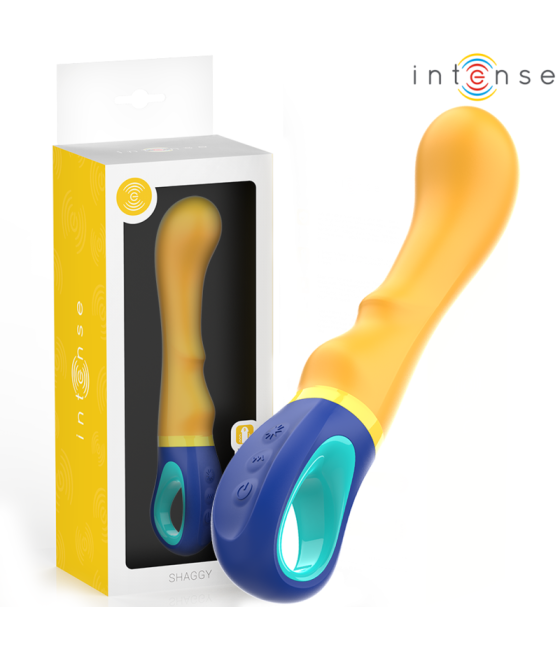 INTENSO - VIBRATORE PUNTO G SHAGGY GIALLO