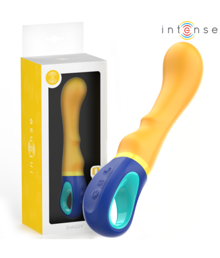 INTENSO - VIBRATORE PUNTO G SHAGGY GIALLO