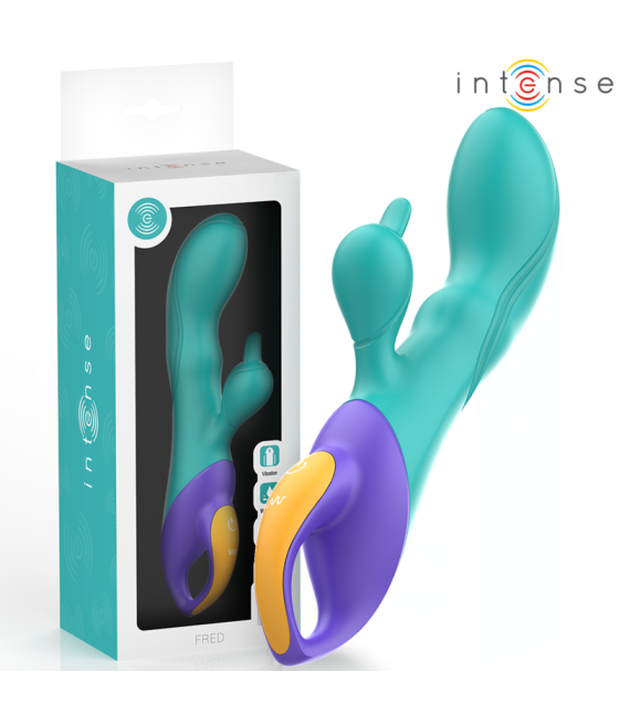 INTENSE - FRED VIBRATORE RABBIT BLU