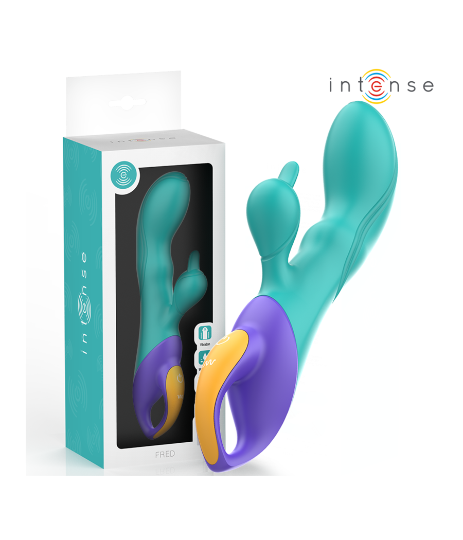 INTENSE - FRED VIBRATORE RABBIT BLU