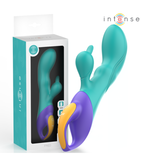 INTENSE - FRED VIBRATORE RABBIT BLU
