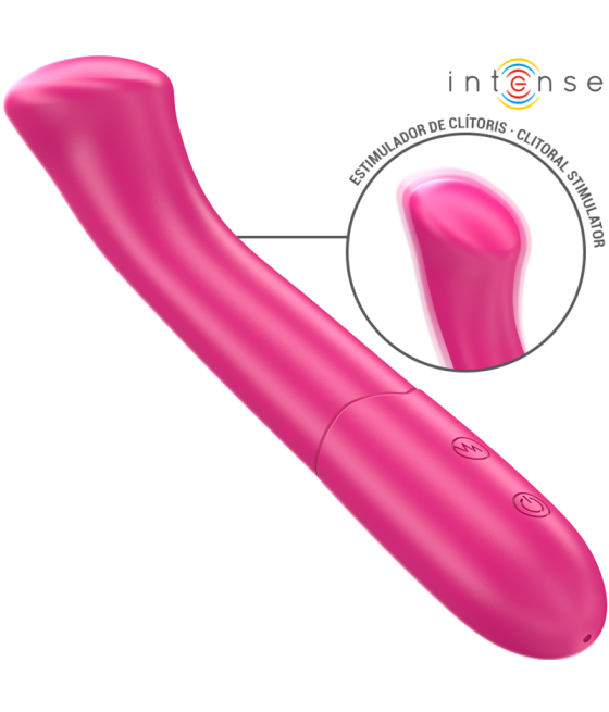 INTENSE - PATY VIBRATORE 19 CM FLESSIBILE 10 VIBRAZIONI MODELLO 2 ROSA