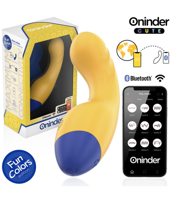 ONINDER CUTE - VIBRATORE PUNTO G LOVE BUDDY MASTER - APP GRATUITA IN TUTTO IL MONDO