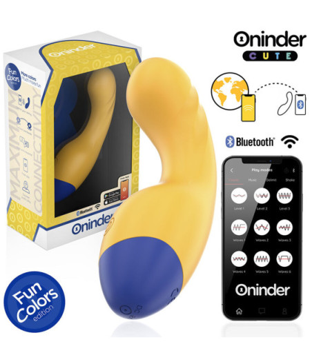 ONINDER CUTE - VIBRATORE PUNTO G LOVE BUDDY MASTER - APP GRATUITA IN TUTTO IL MONDO
