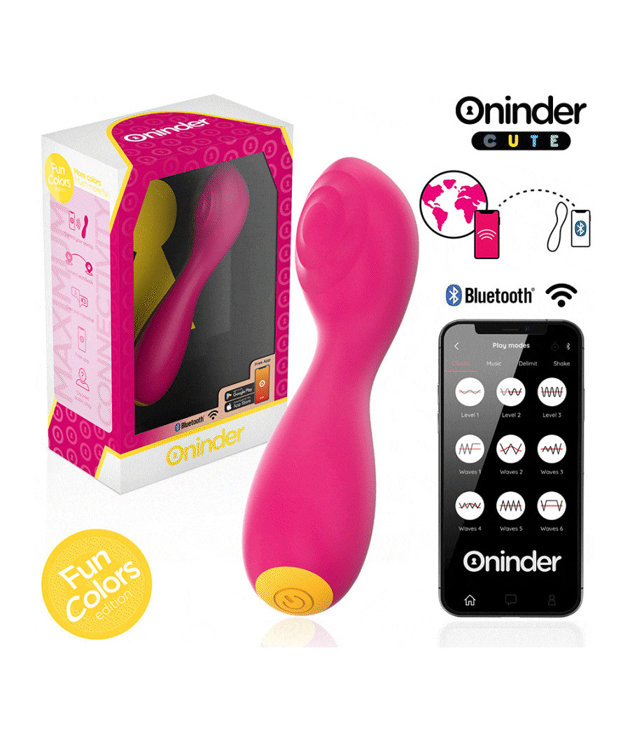 ONINDER CUTE - VIBRATORE PUNTO G LOVE BUDDY MASTER - APP GRATUITA IN TUTTO IL MONDO