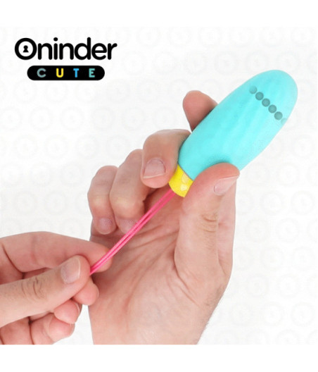 ONINDER CUTE - UOVO VIBRANTE LOVE PLEASURE - GEMME ROTANTI IN SILICONE - APP GLOBALE GRATUITA