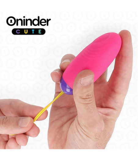 ONINDER CUTE - UOVO IN SILICONE CON VIBRO-ONDA E PIACERE - APP GLOBALE GRATUITA