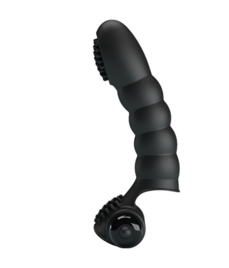 PRETTY LOVE - VIBRATORE DA DITA ALEXANDER 10 VIBRAZIONI NERO