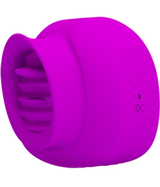 PRETTY LOVE - ESTELLE STIMOLATORE PER CLITORIDE LINGUA 12 VIBRAZIONI VIOLA