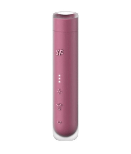SATISFYER - STIMOLATORE CLITORIDEO FIRST KISS WAVE GARNET