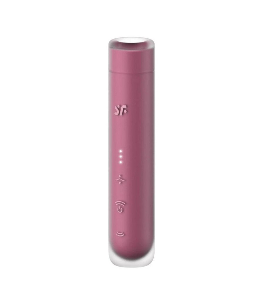SATISFYER - STIMOLATORE CLITORIDEO FIRST KISS WAVE GARNET