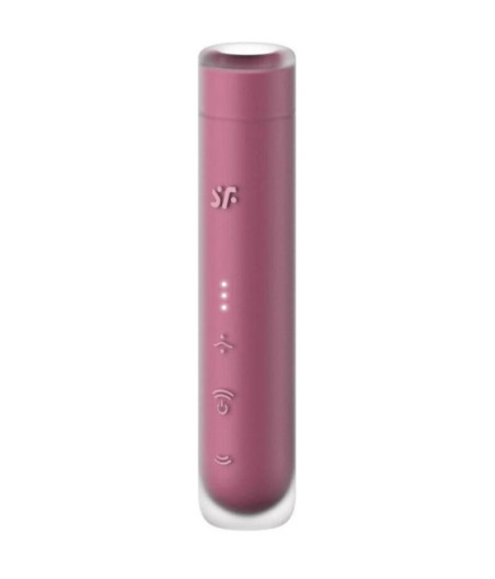 SATISFYER - STIMOLATORE CLITORIDEO FIRST KISS WAVE GARNET