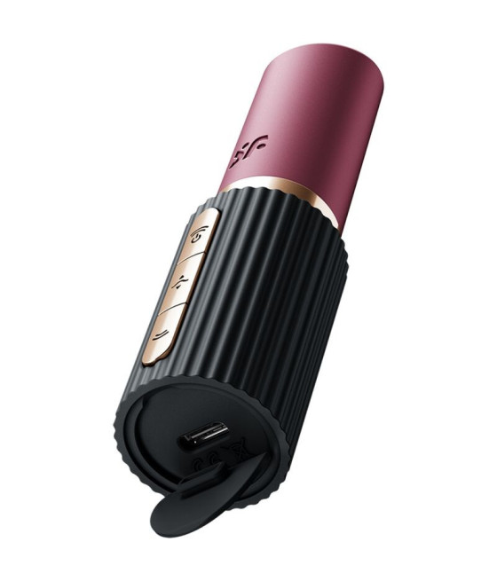SATISFYER - PRO 2 KISS WAVE STIMOLATORE CLITORIDEO GRANATO / NERO