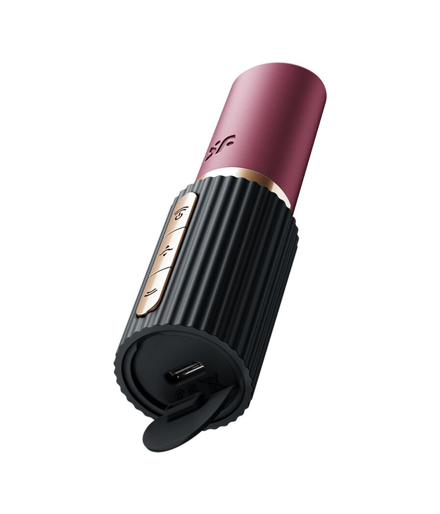 SATISFYER - PRO 2 KISS WAVE STIMOLATORE CLITORIDEO GRANATO / NERO