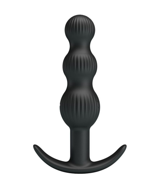 PRETTY LOVE - SIDNEY VIBRATORE ANALE 10 VIBRAZIONI NERO