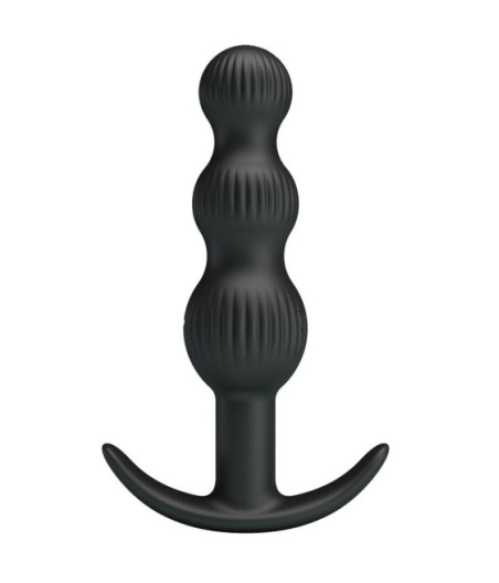 PRETTY LOVE - SIDNEY VIBRATORE ANALE 10 VIBRAZIONI NERO