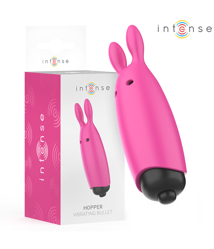 INTENSE - HOPPER ROSA VIBRANTE BULLET 8,3 X 2,4 CM