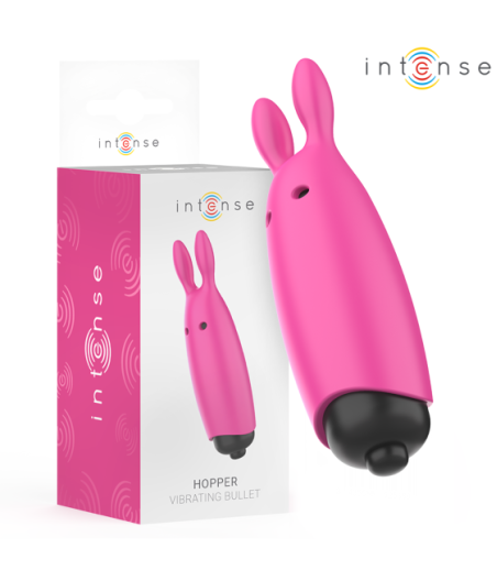 INTENSE - HOPPER ROSA VIBRANTE BULLET 8,3 X 2,4 CM