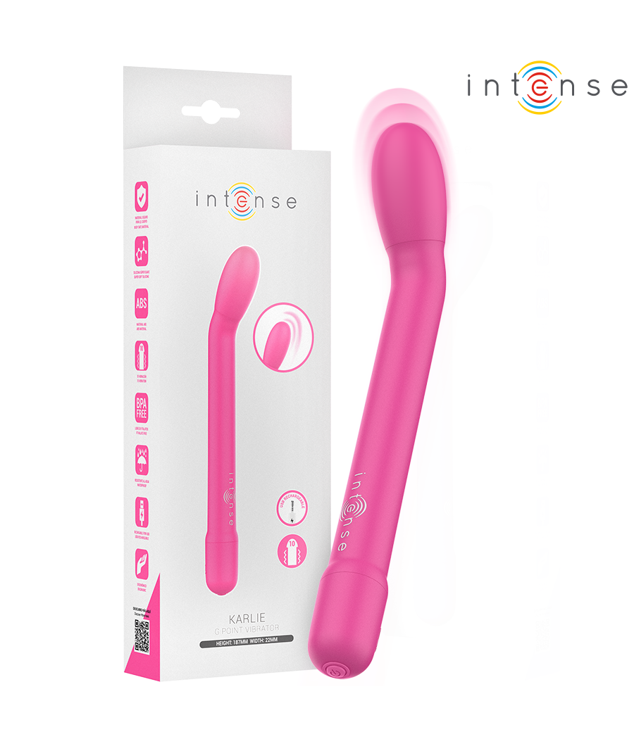 INTENSE - KARLIE STIMOLATORE PUNTO G RICARICABILE ROSA