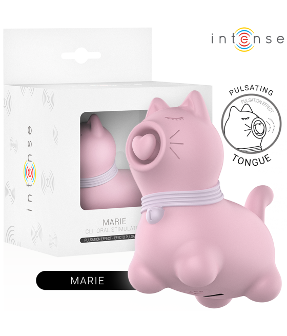 INTENSE - STIMOLATORE DELLA LINGUA CON EFFETTO PULSAZIONE MARIE PINK