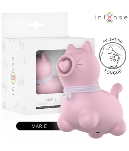 INTENSE - STIMOLATORE DELLA LINGUA CON EFFETTO PULSAZIONE MARIE PINK