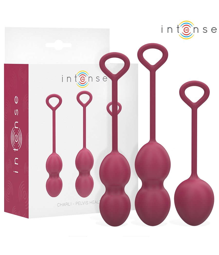 INTENSE - KIT PALLINE KEGEL CHARLI BORDEAUX