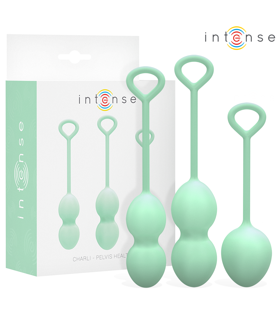 INTENSE - KIT PALLINE KEGEL CHARLI VERDE CHIARO