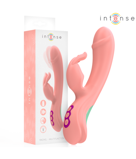 INTENSE - RACHEL RABBIT VIBRATOR 5 VIBRAZIONI ROSA