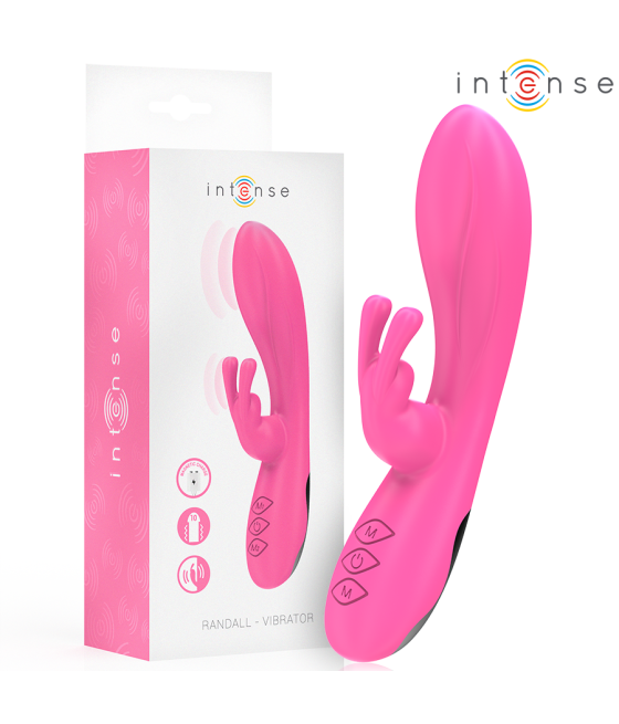 INTENSE - VIBRATORE RANDALL RABBIT 10 VIBRAZIONI ROSA