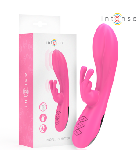 INTENSE - VIBRATORE RANDALL RABBIT 10 VIBRAZIONI ROSA