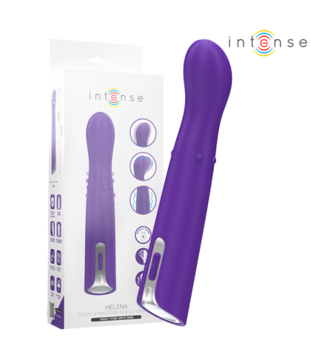 INTENSE - HELENA BEADS VIBRATORE OSCILLANTE SU E GI? 13,5 CM