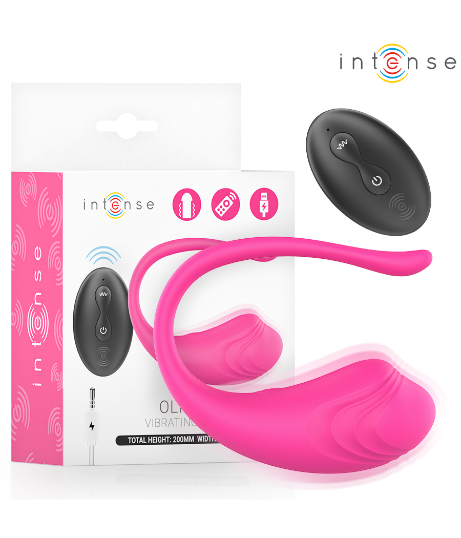 INTENSE - OLIVIA PINK UOVO VIBRANTE CON TELECOMANDO
