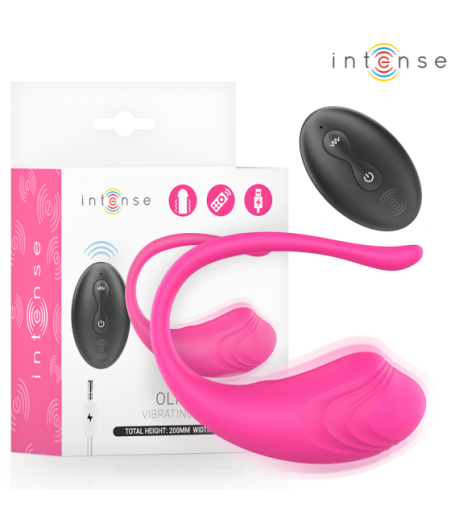 INTENSE - OLIVIA PINK UOVO VIBRANTE CON TELECOMANDO