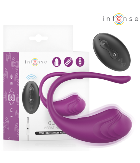 INTENSE - OLIVIA PURPLE UOVO VIBRANTE CON TELECOMANDO