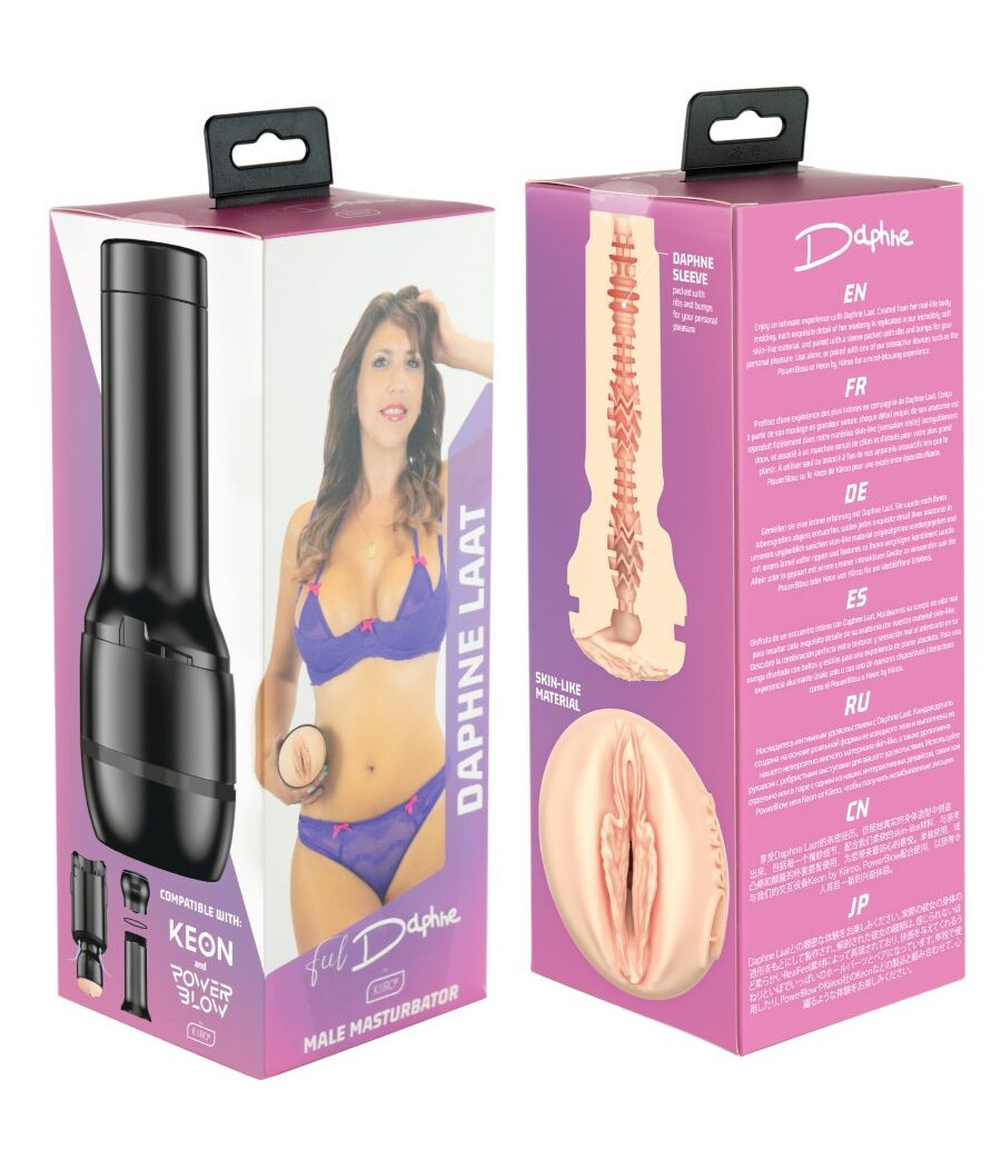KIIROO - FEEL DAPHNE LAAT STARS COLLECTION STROKERS POWERBLOW COMPATIBILE