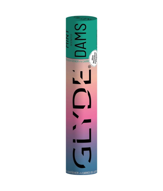 SHEER GLYDE - DAMS LAMINAS LATEX ORAL SEX MINT