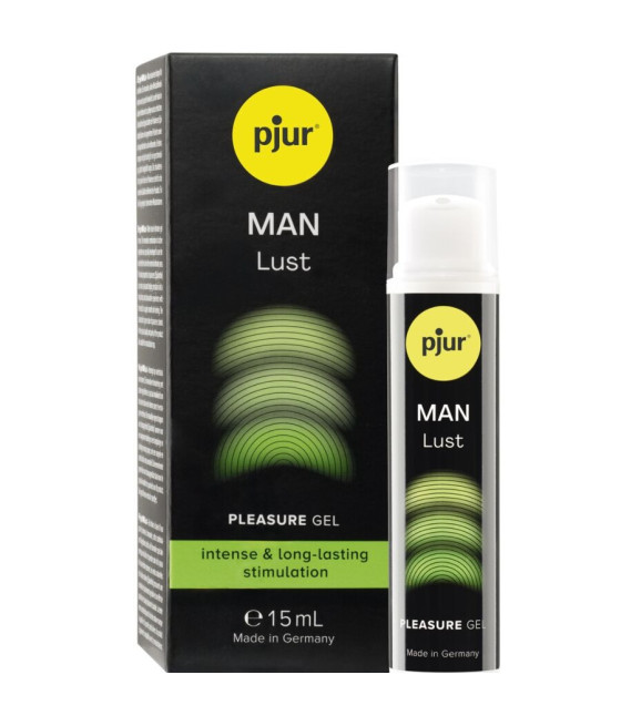 PJUR - MAN LUST PLEASURE GEL STIMOLAZIONE INTENSA E DI LUNGA DURATA 15 ML