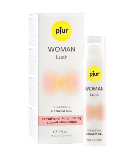 PJUR - WOMAN LUST GEL VIBRANTE PER ORGASMO 15 ML