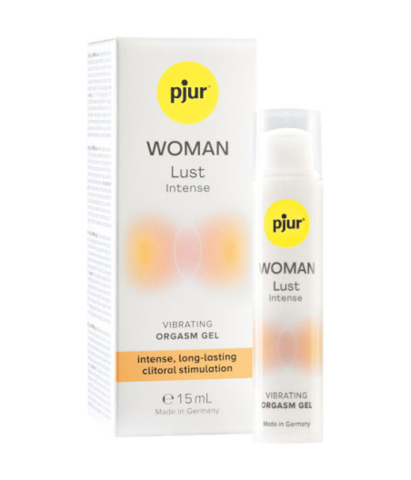 PJUR - WOMAN LUST GEL VIBRANTE INTENSO PER ORGASMO 15 ML