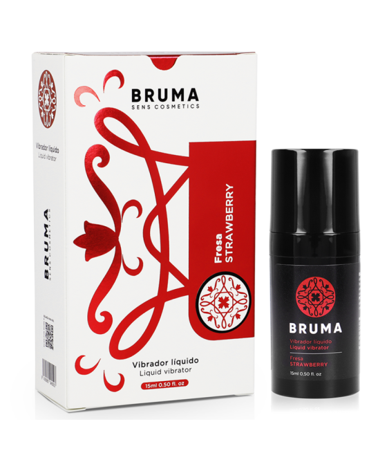 BRUMA - VIBRATORE LIQUIDO ULTRA SCORREVOLE FRAGOLA 15 ML