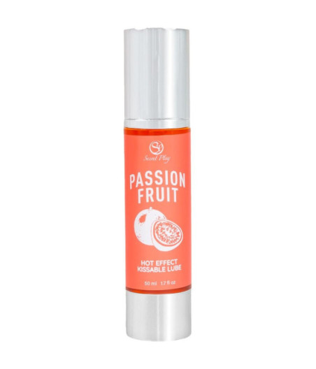 SECRETPLAY - LUBRIFICANTE RISCALDANTE FRUTTO DELLA PASSIONE 50 ML
