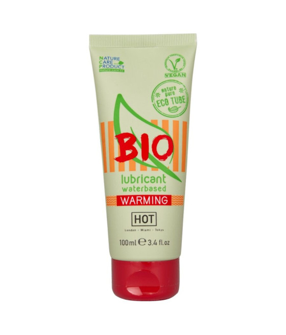 HOT - LUBRIFICANTE BIO A BASE D'ACQUA RISCALDANTE 100 ML