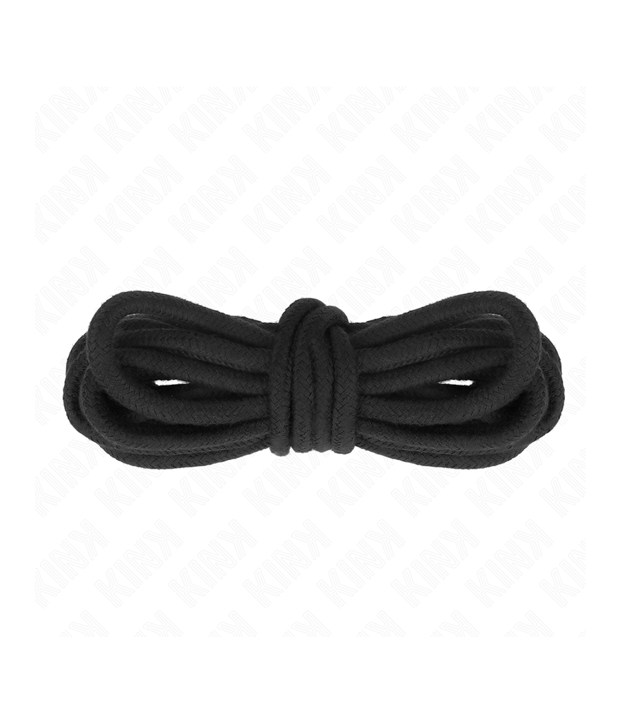 KINK - CORDA IN COTONE 10 METRI NERA