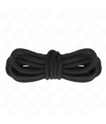 KINK - CORDA IN COTONE 10 METRI NERA