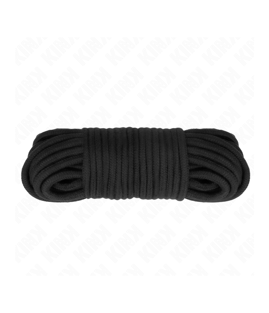 KINK - CORDA IN COTONE 20 METRI NERA