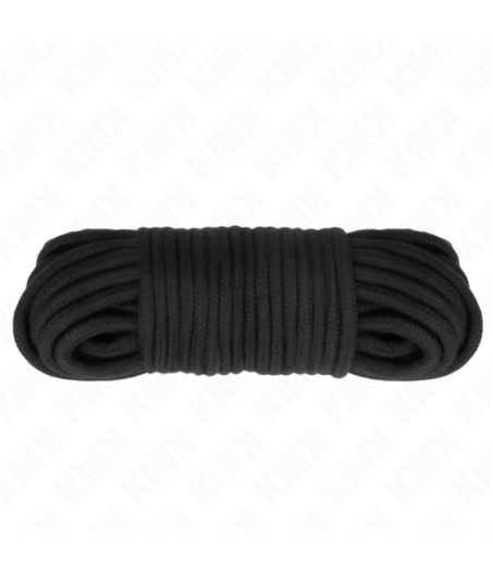 KINK - CORDA IN COTONE 20 METRI NERA